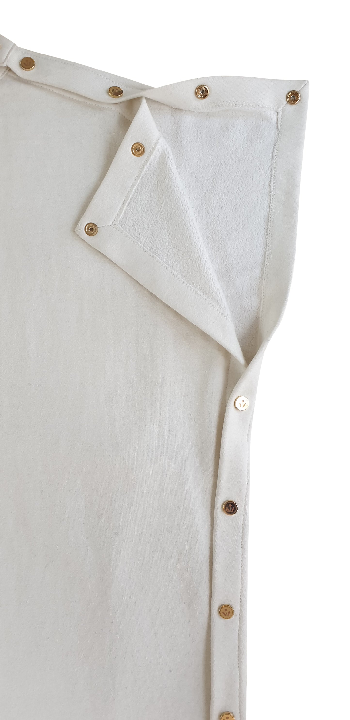 Ecru Organic Hemp Origami Popper T-shirt