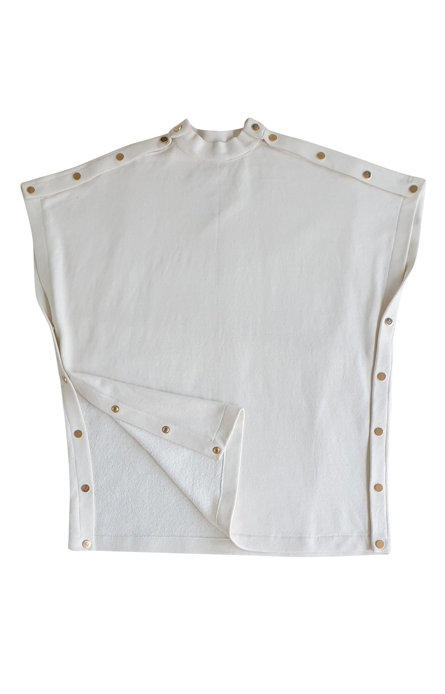 Ecru Organic Hemp Origami Popper T-shirt