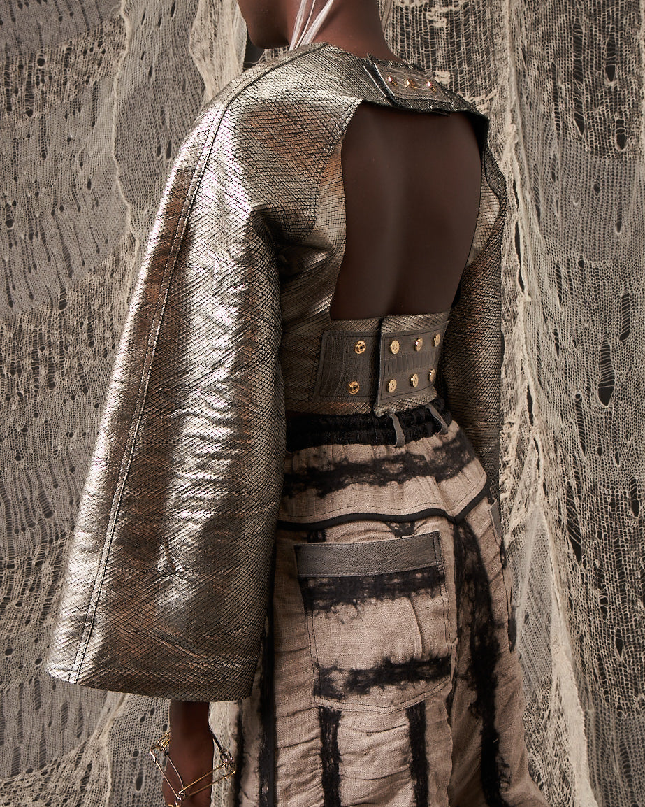 Artisanal Felted Signature Shorts