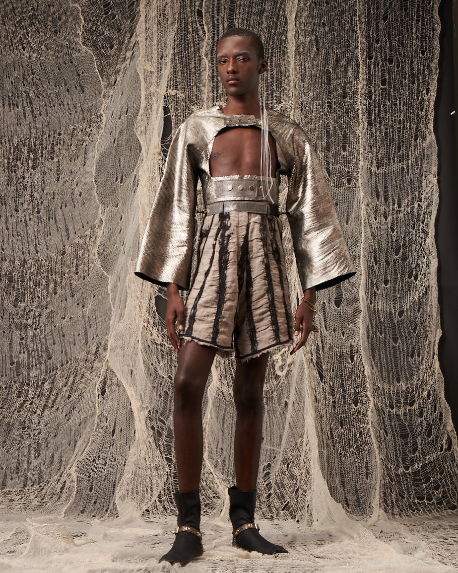 Artisanal Felted Signature Shorts