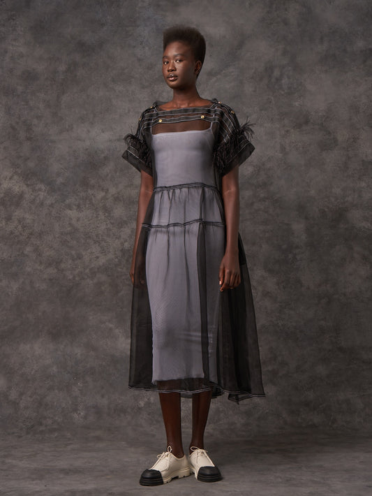 Sculpted Utility Dress