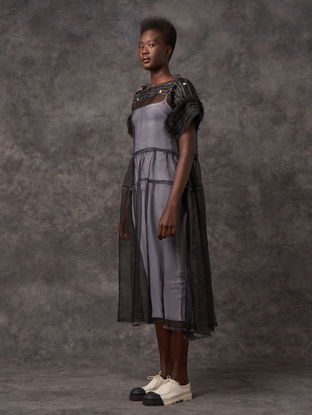 Sculpted Utility Dress