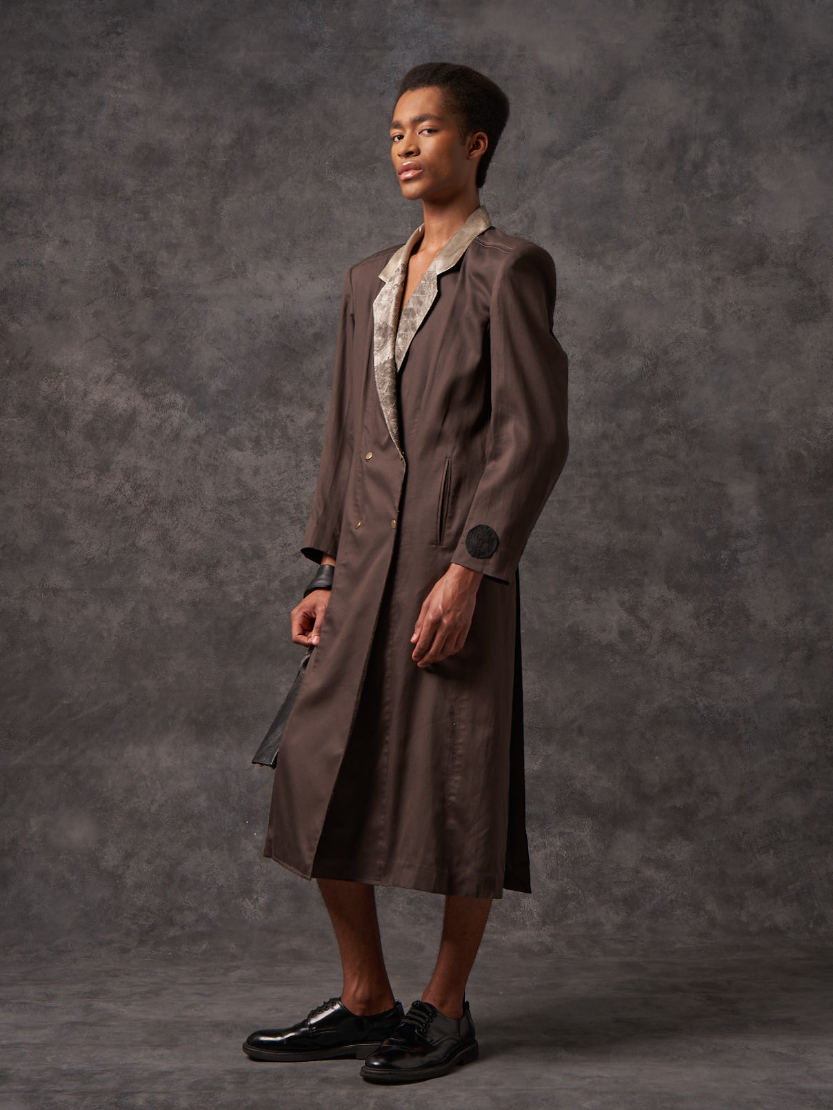 Anthracite Double Breasted Jacket