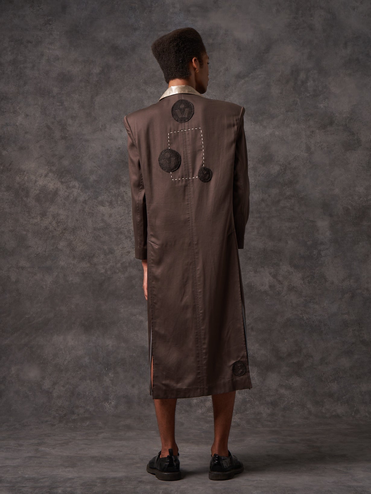 Anthracite Double Breasted Jacket