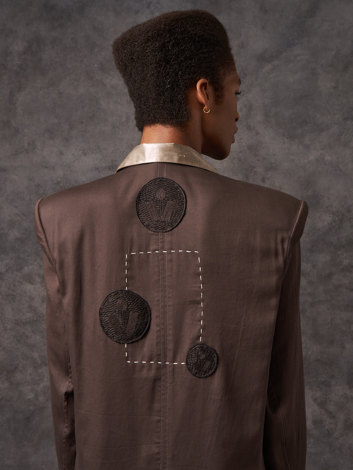 Anthracite Double Breasted Jacket