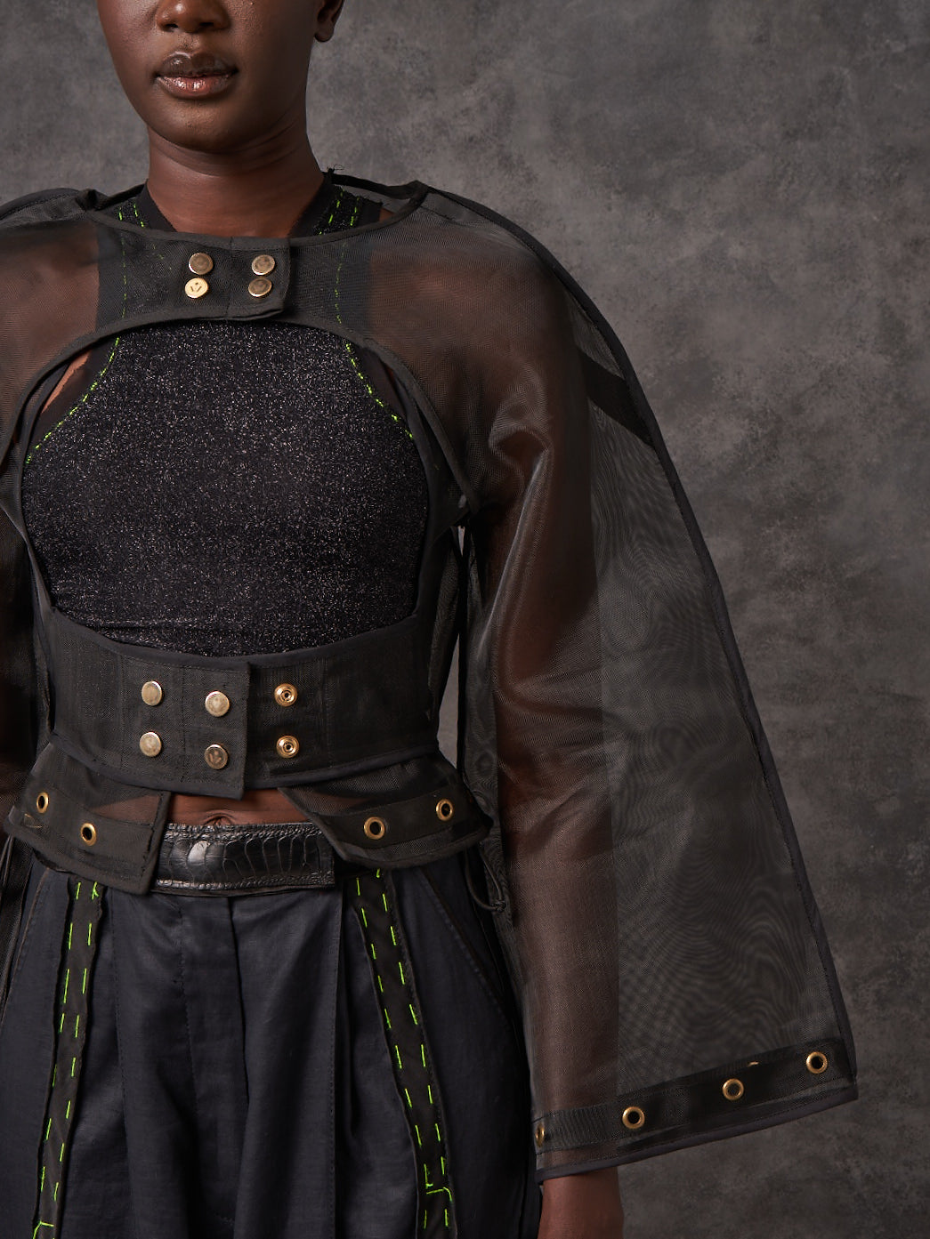 Zibbon Harness With Eyelets And Cargo Pocket Backpack