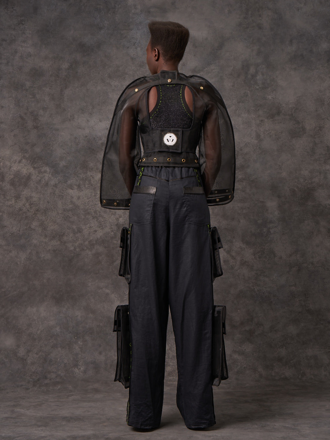 Zibbon Harness With Eyelets And Cargo Pocket Backpack