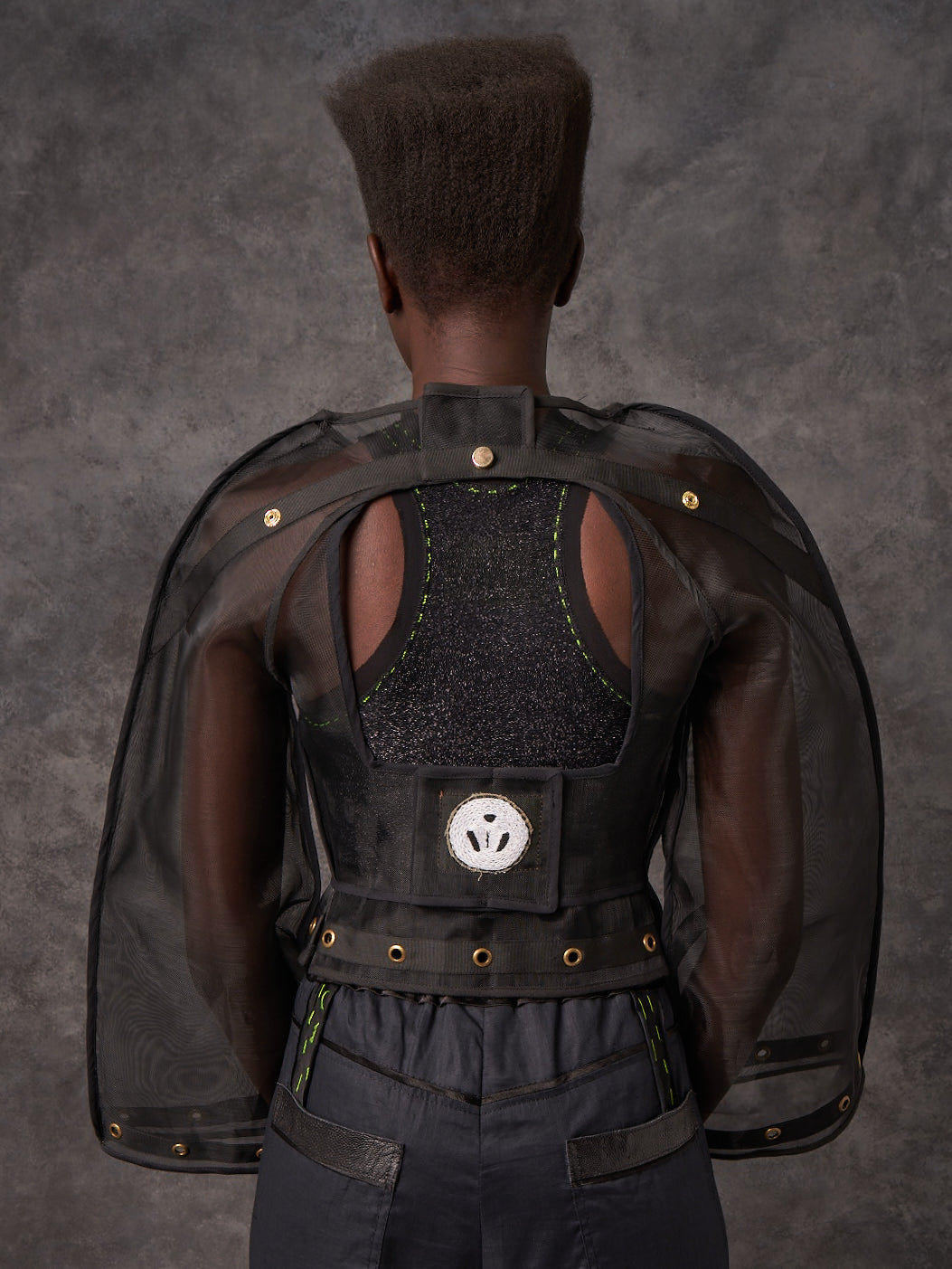 Zibbon Harness With Eyelets And Cargo Pocket Backpack