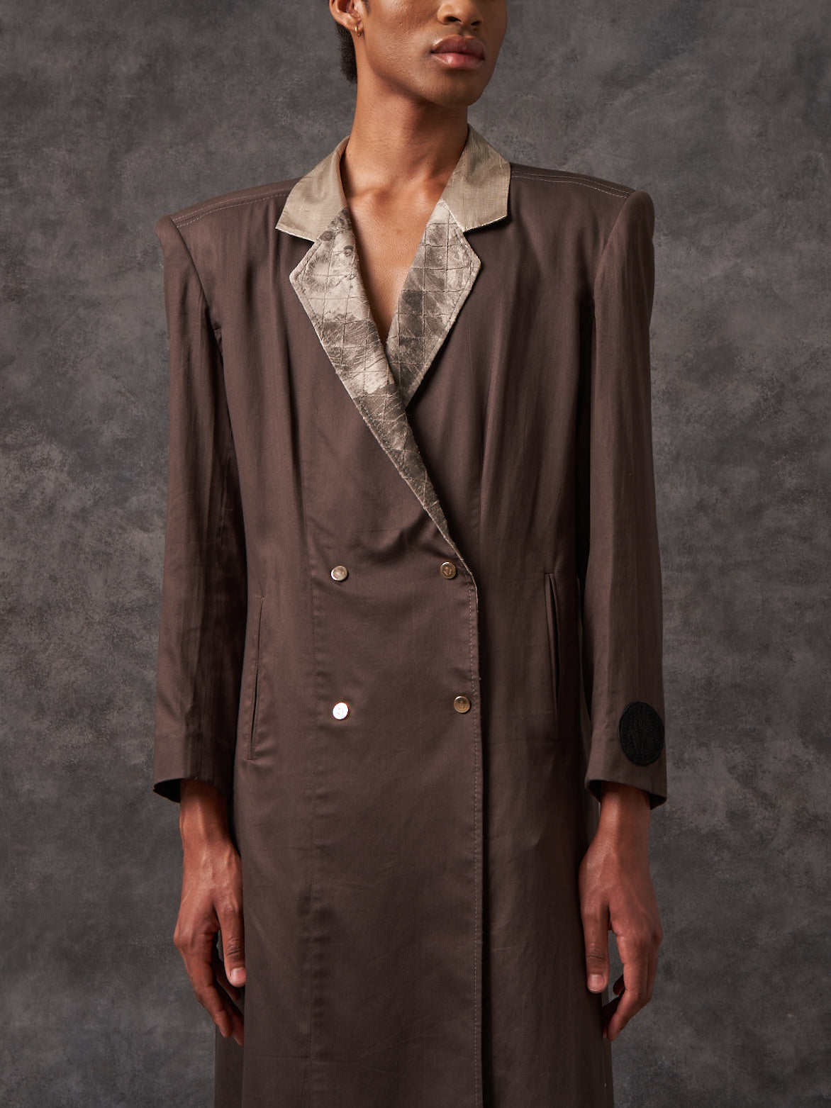 Anthracite Double Breasted Jacket