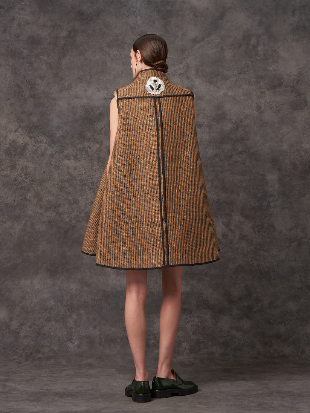 Raffia Sun Umbrella Dress