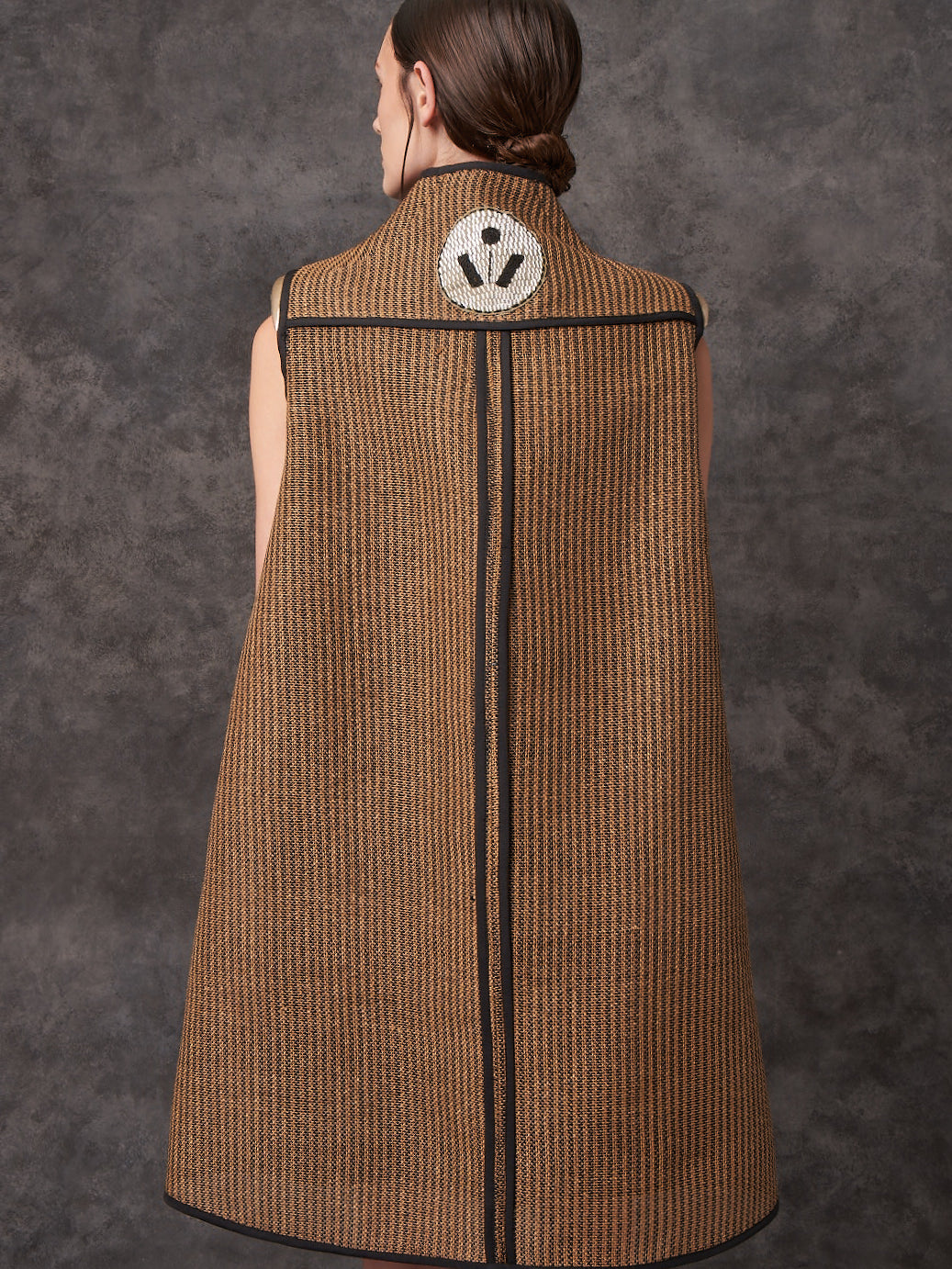 Raffia Sun Umbrella Dress