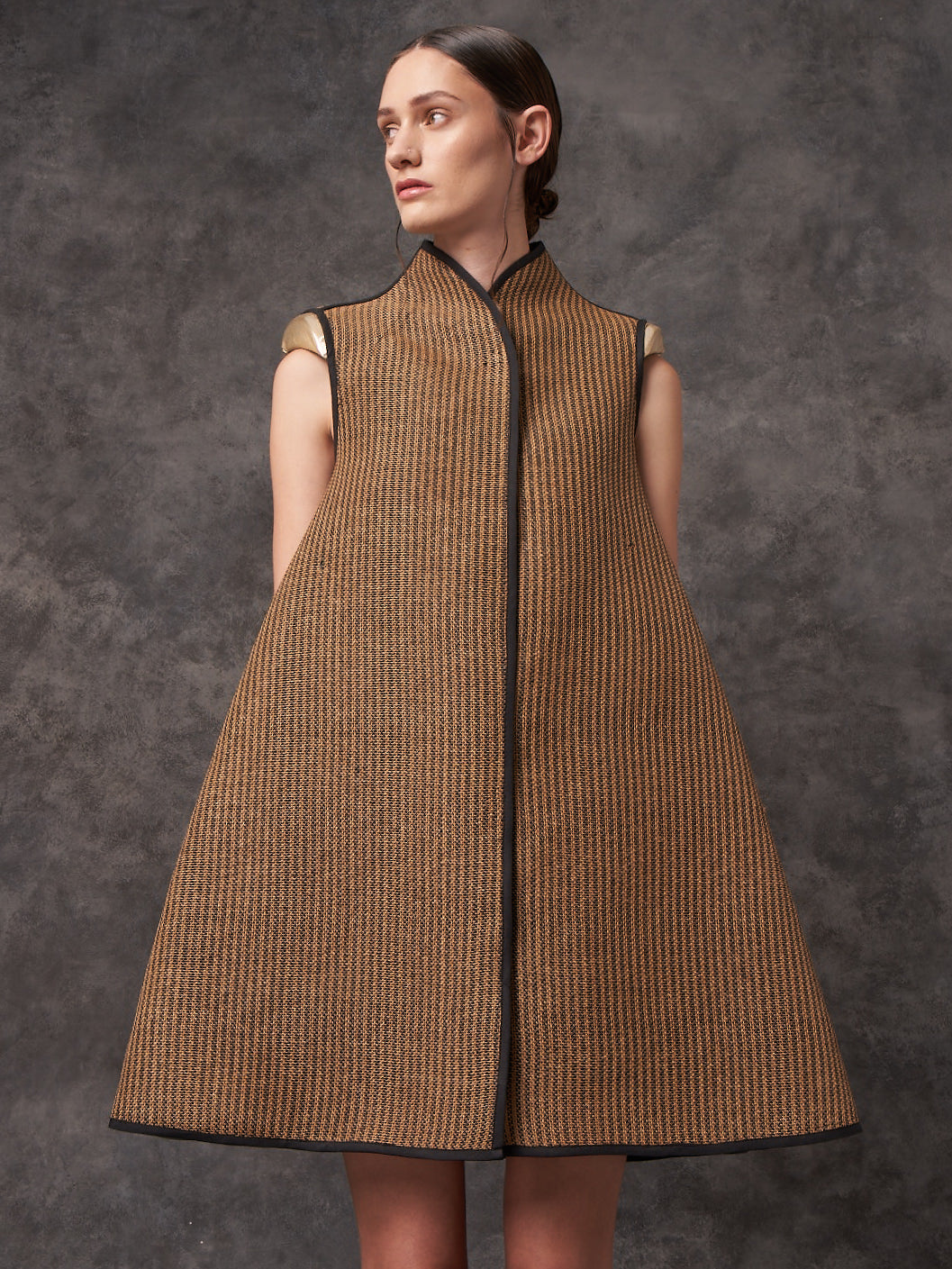 Raffia Sun Umbrella Dress