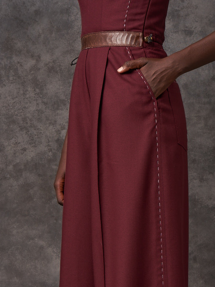 Corset Trapeze Jumpsuit