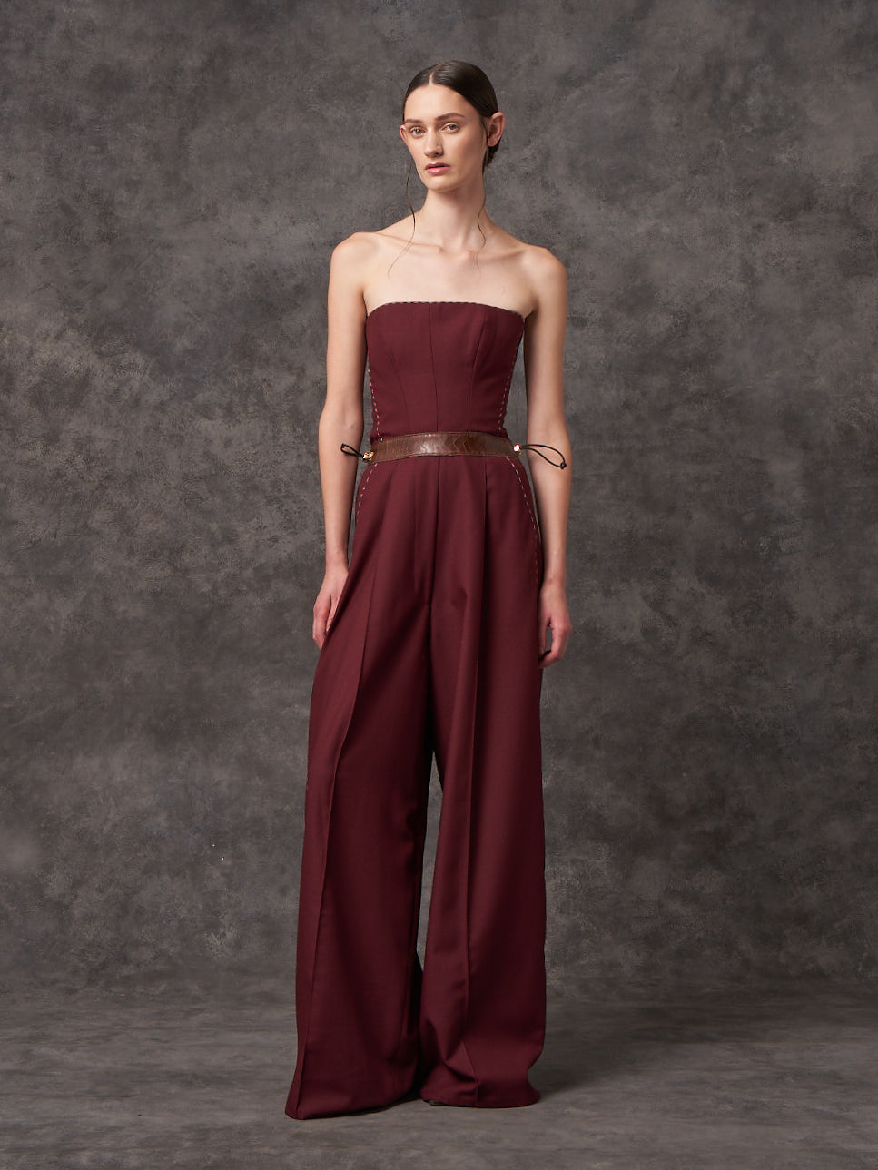 Corset Trapeze Jumpsuit