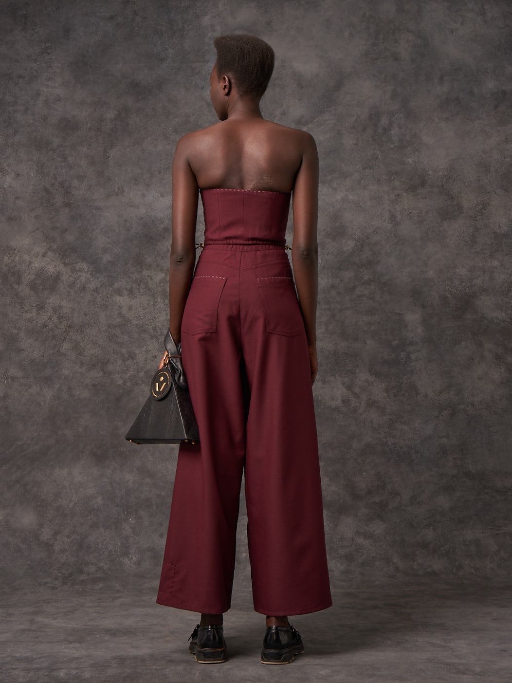 Corset Trapeze Jumpsuit