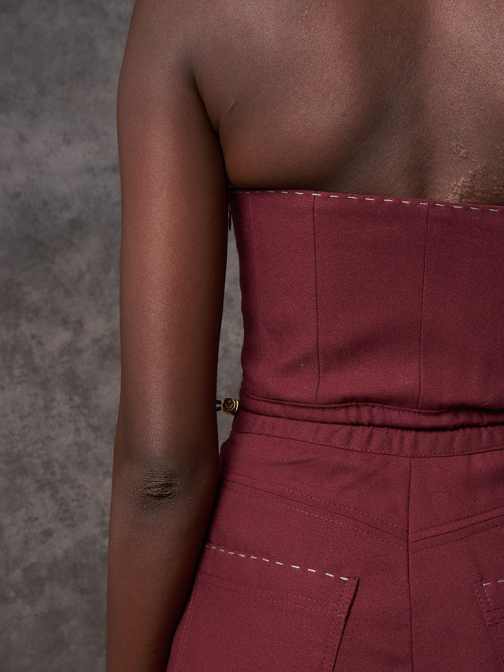 Corset Trapeze Jumpsuit