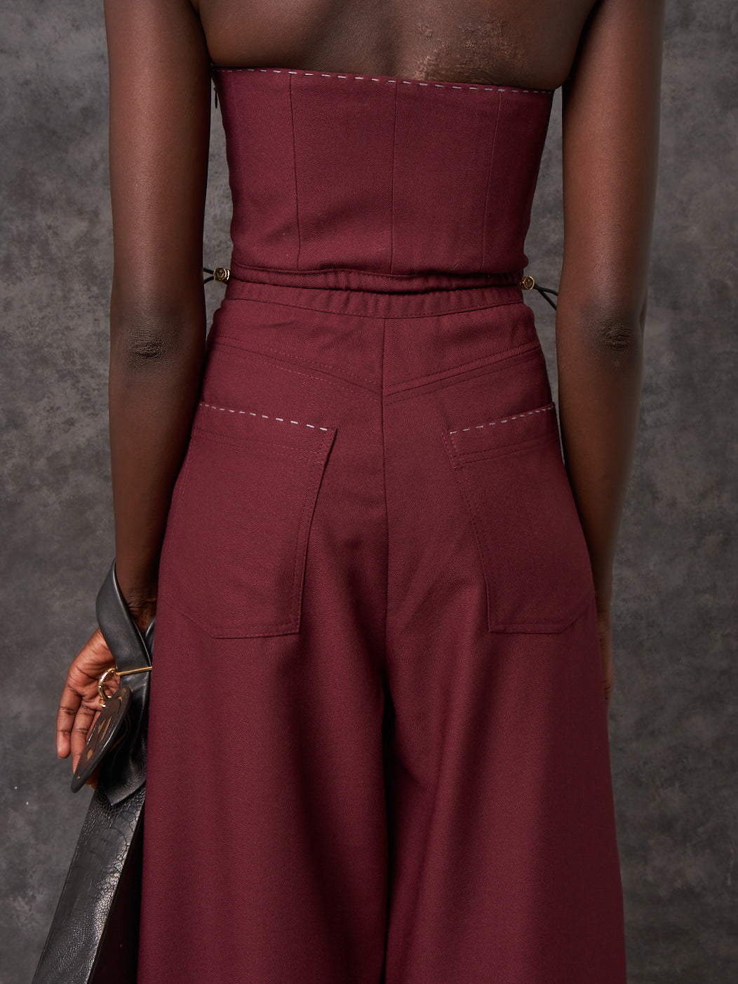 Corset Trapeze Jumpsuit