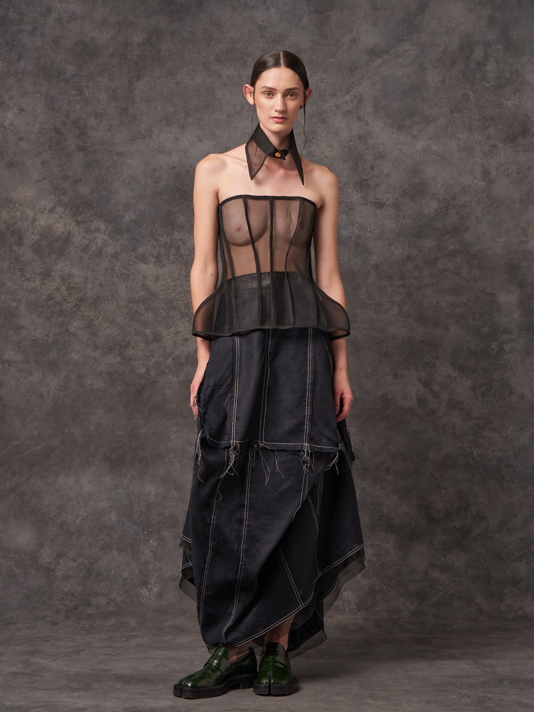 Deconstructed Market Bag Skirt