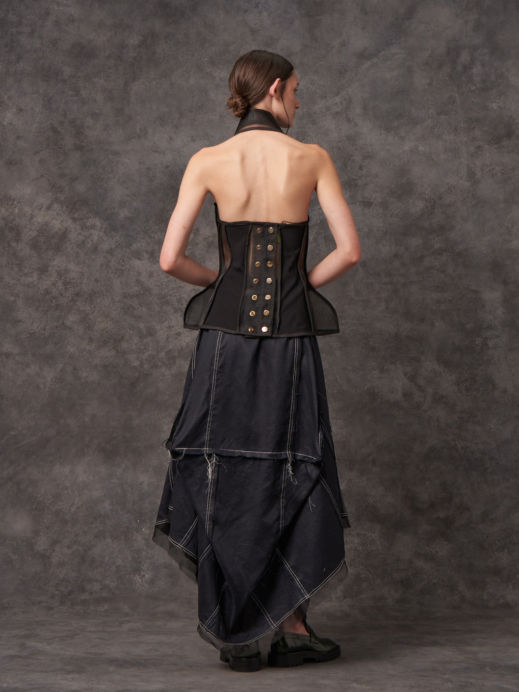 Deconstructed Market Bag Skirt