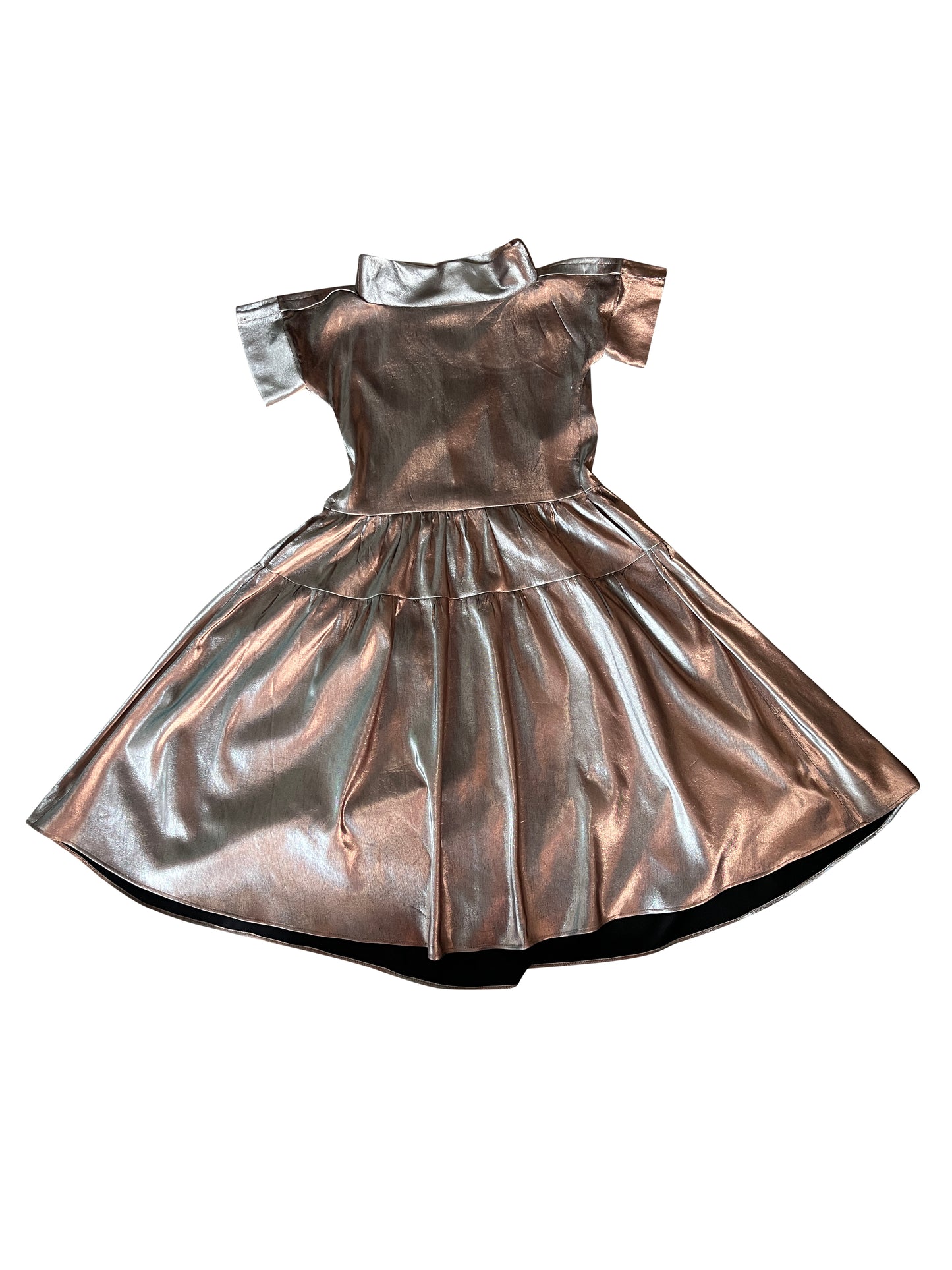 Boat Neck Sculpted Dress