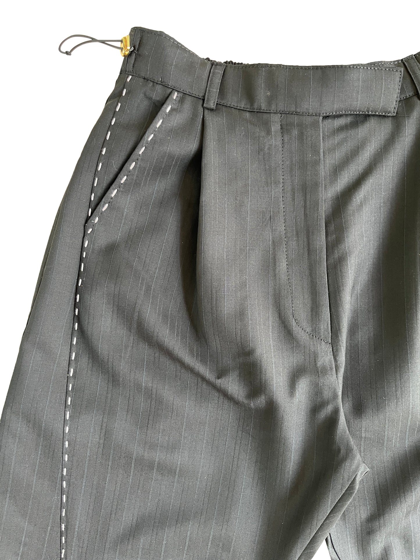 Signature Arch-leg Pants with Embroidery