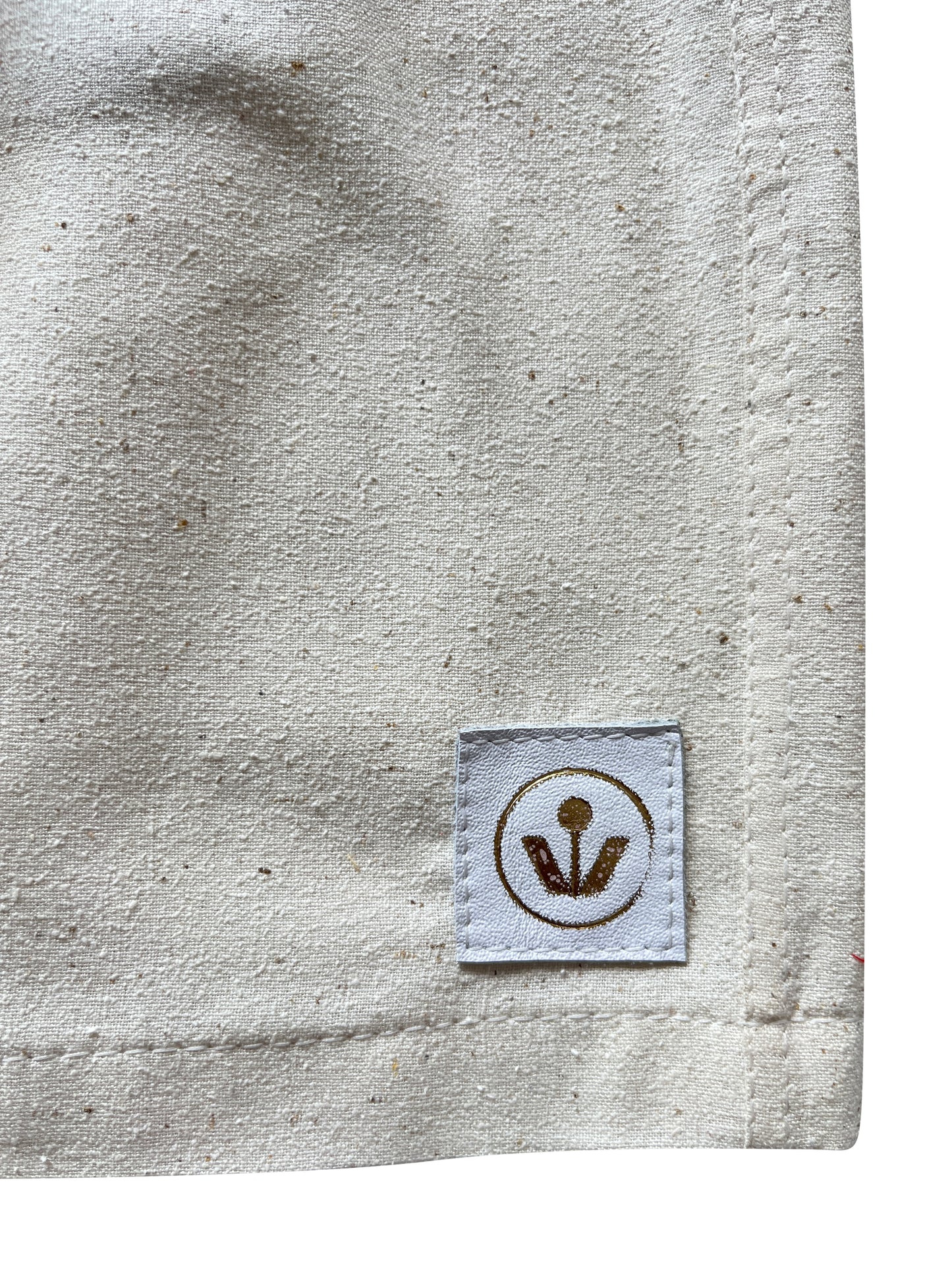 Ecru Reclaimed Silk Sculpted Signature Shorts