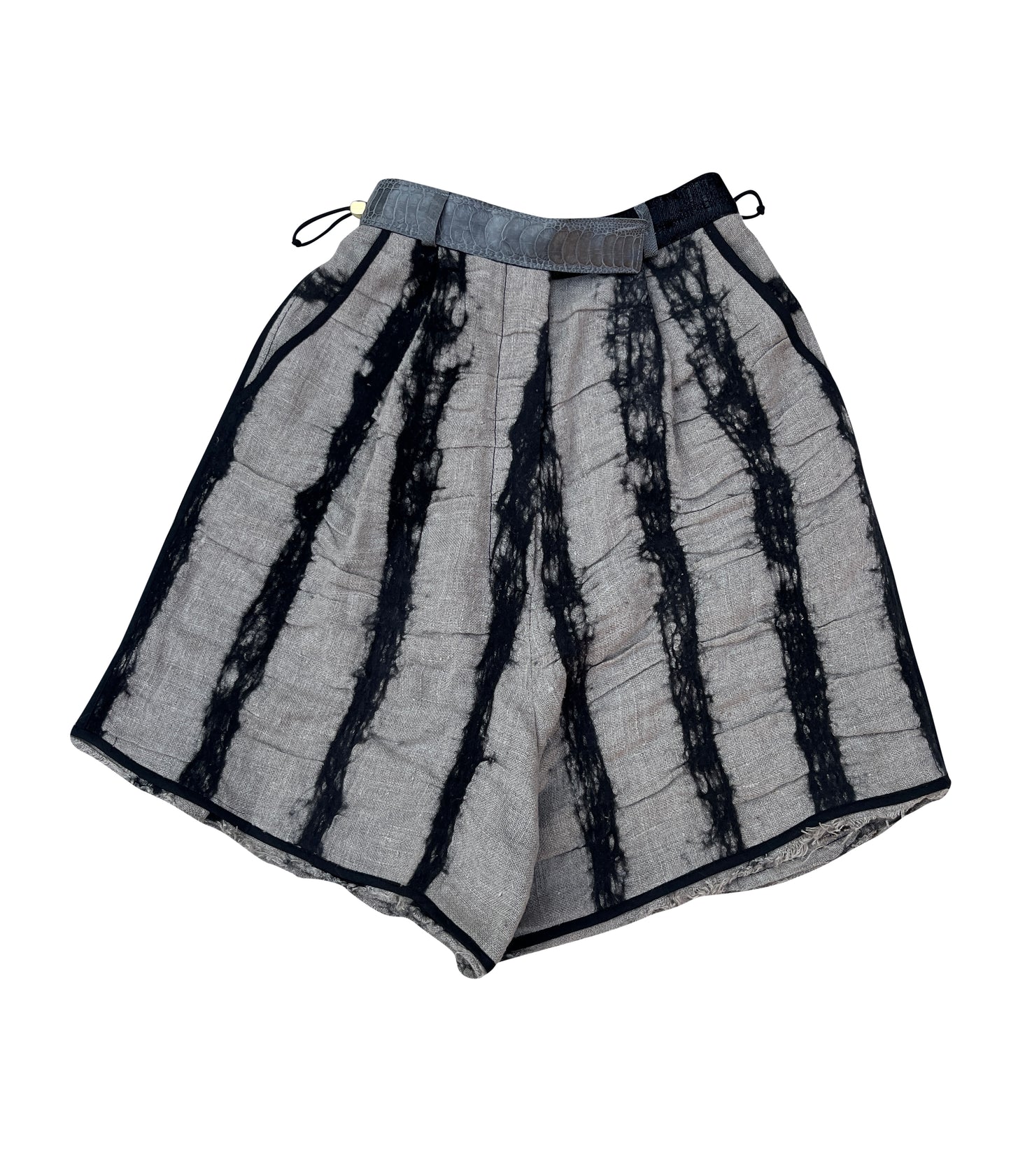 Artisanal Felted Signature Shorts