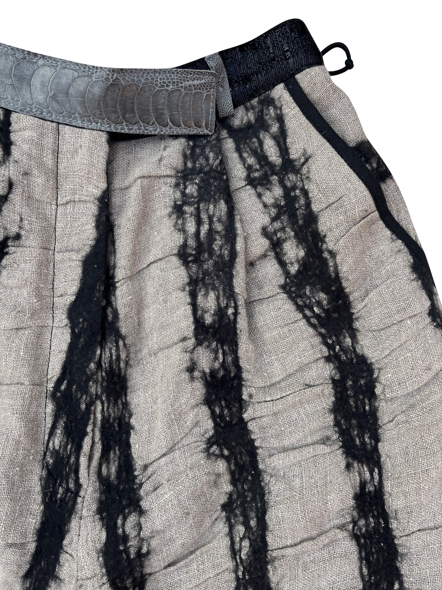 Artisanal Felted Signature Shorts