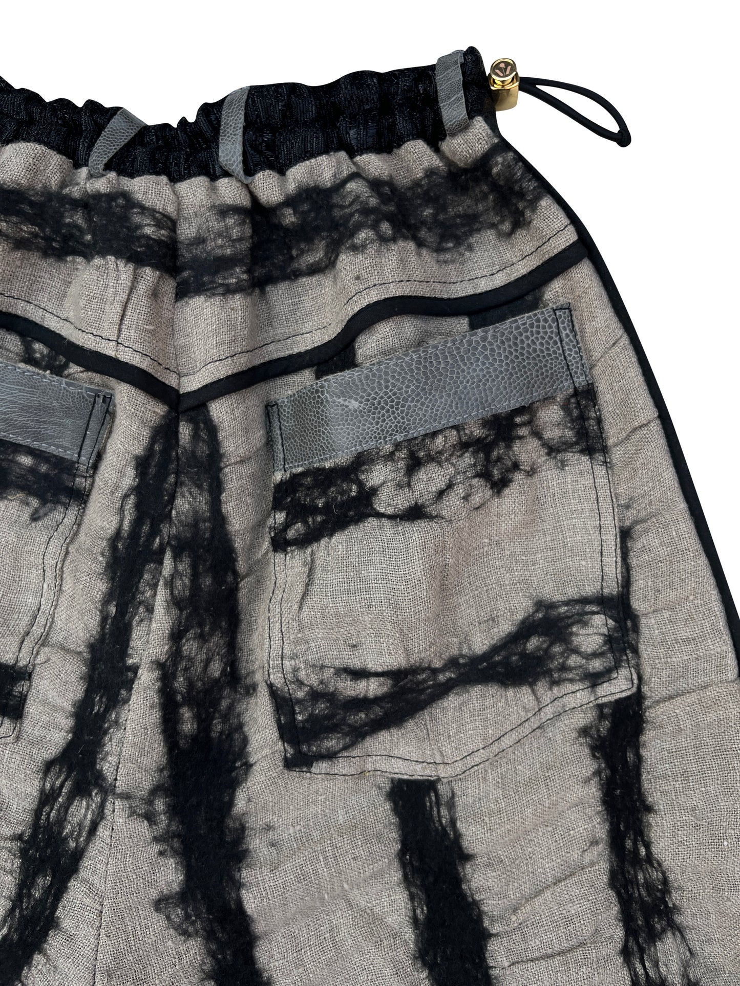 Artisanal Felted Signature Shorts