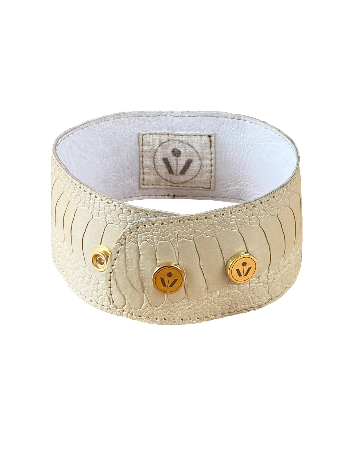 Deadstock Ostrich Leather Collar