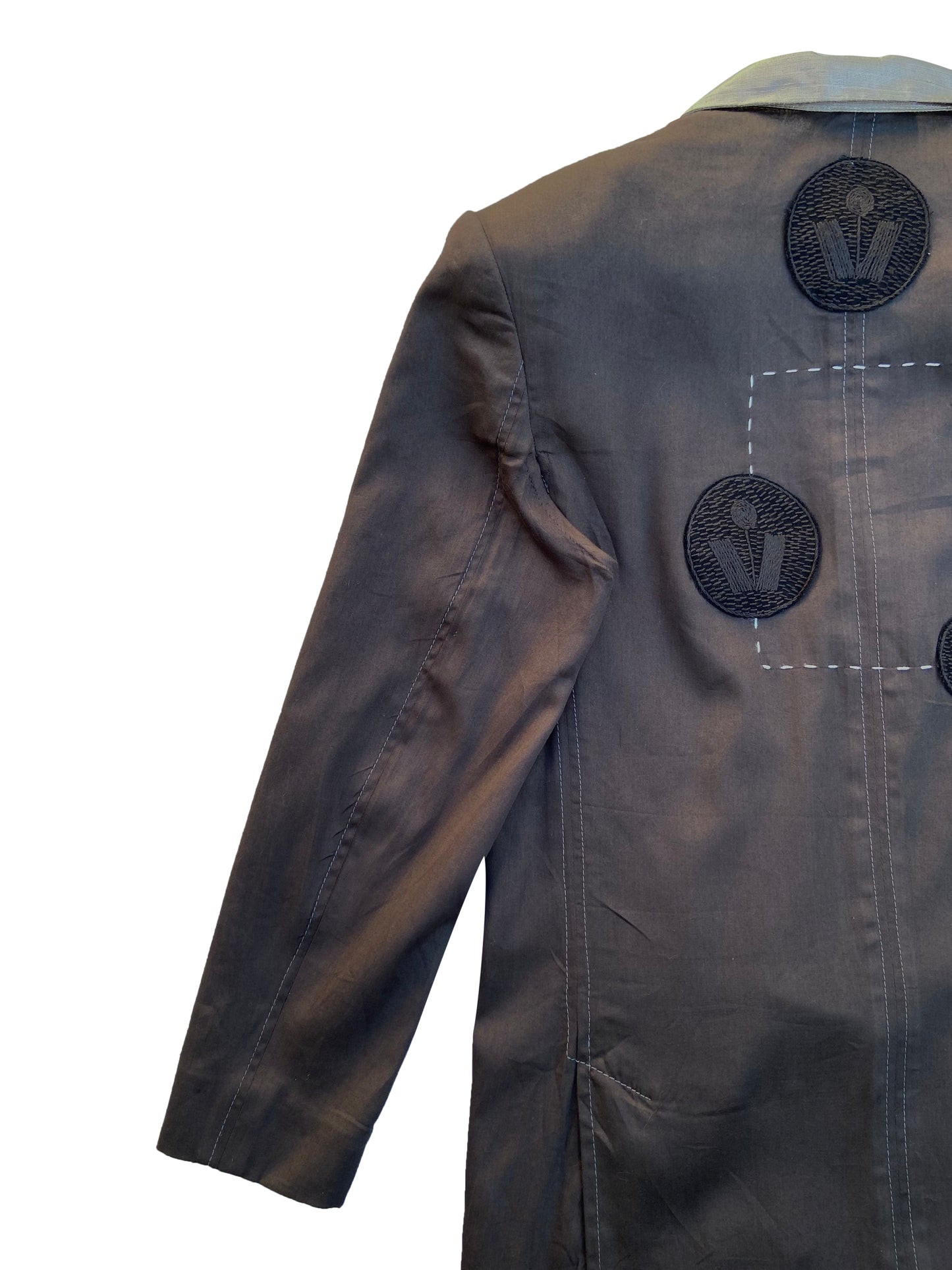 Anthracite Double Breasted Jacket