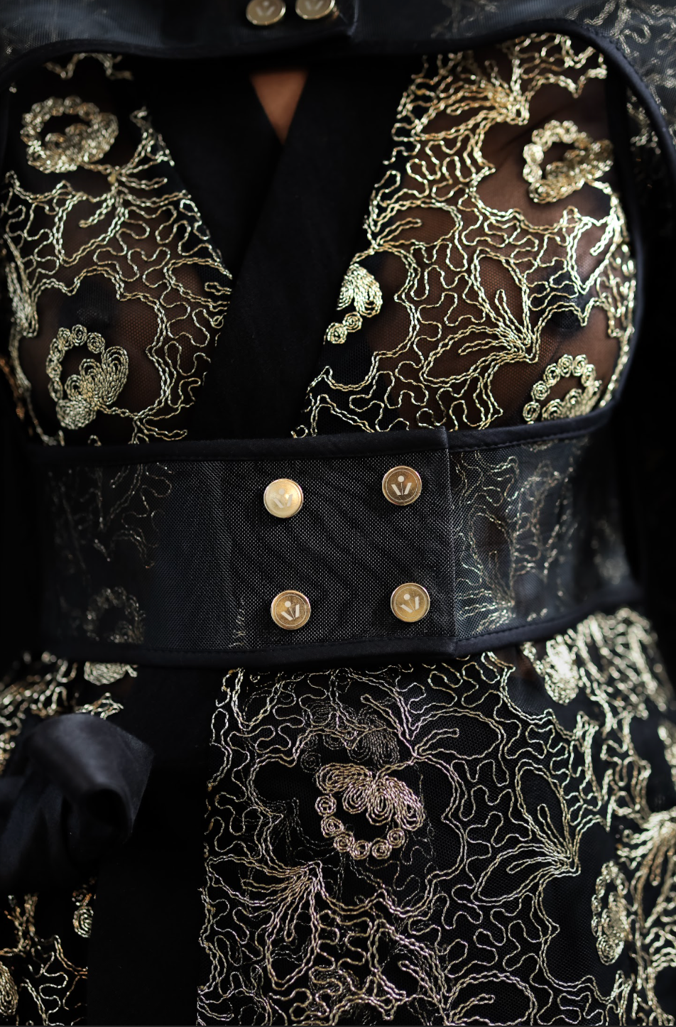 Roman Arch Harness in Zibbon