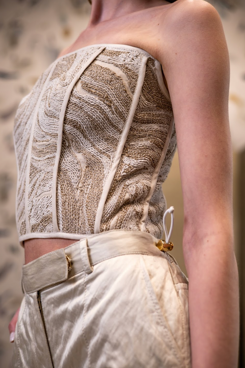 Enzo Linen Straight Leg-Pants in Linen-Cotton Blend