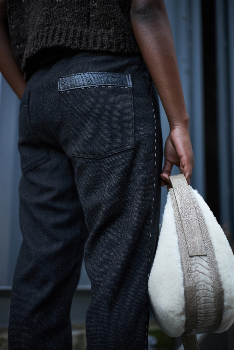 Aspen Bag in Shearling