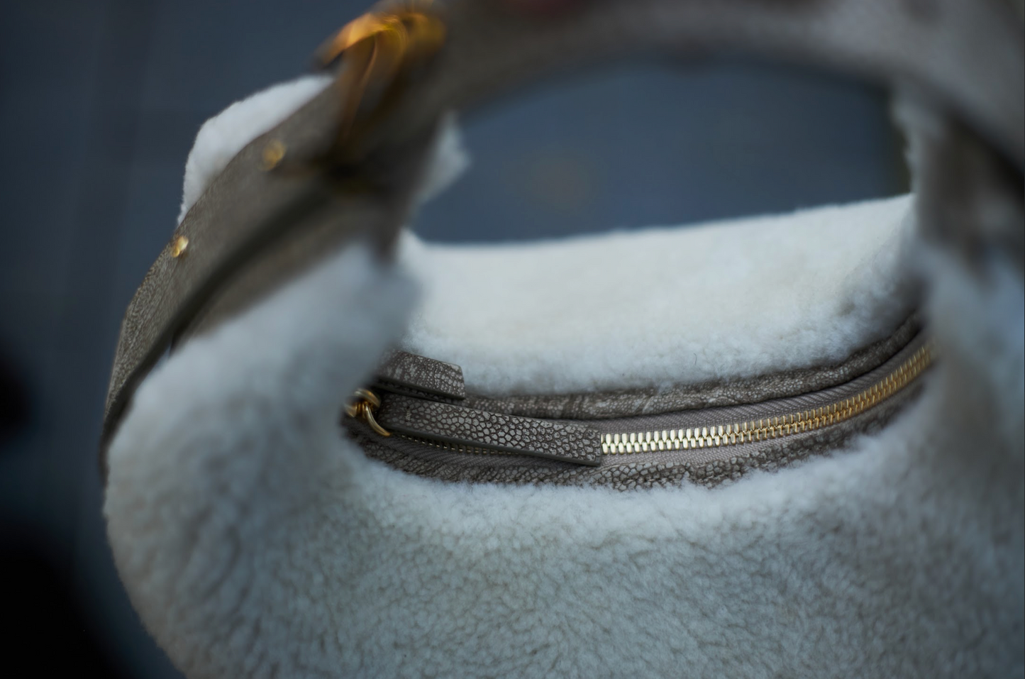 Aspen Bag in Shearling