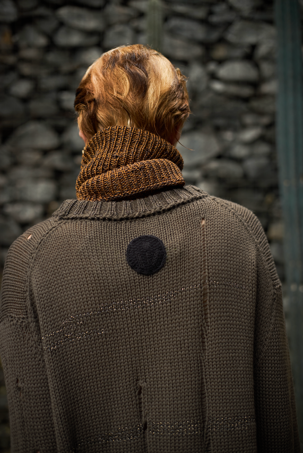 Artisanal 100% South African Merino Wool Glistering Knitted Jumper