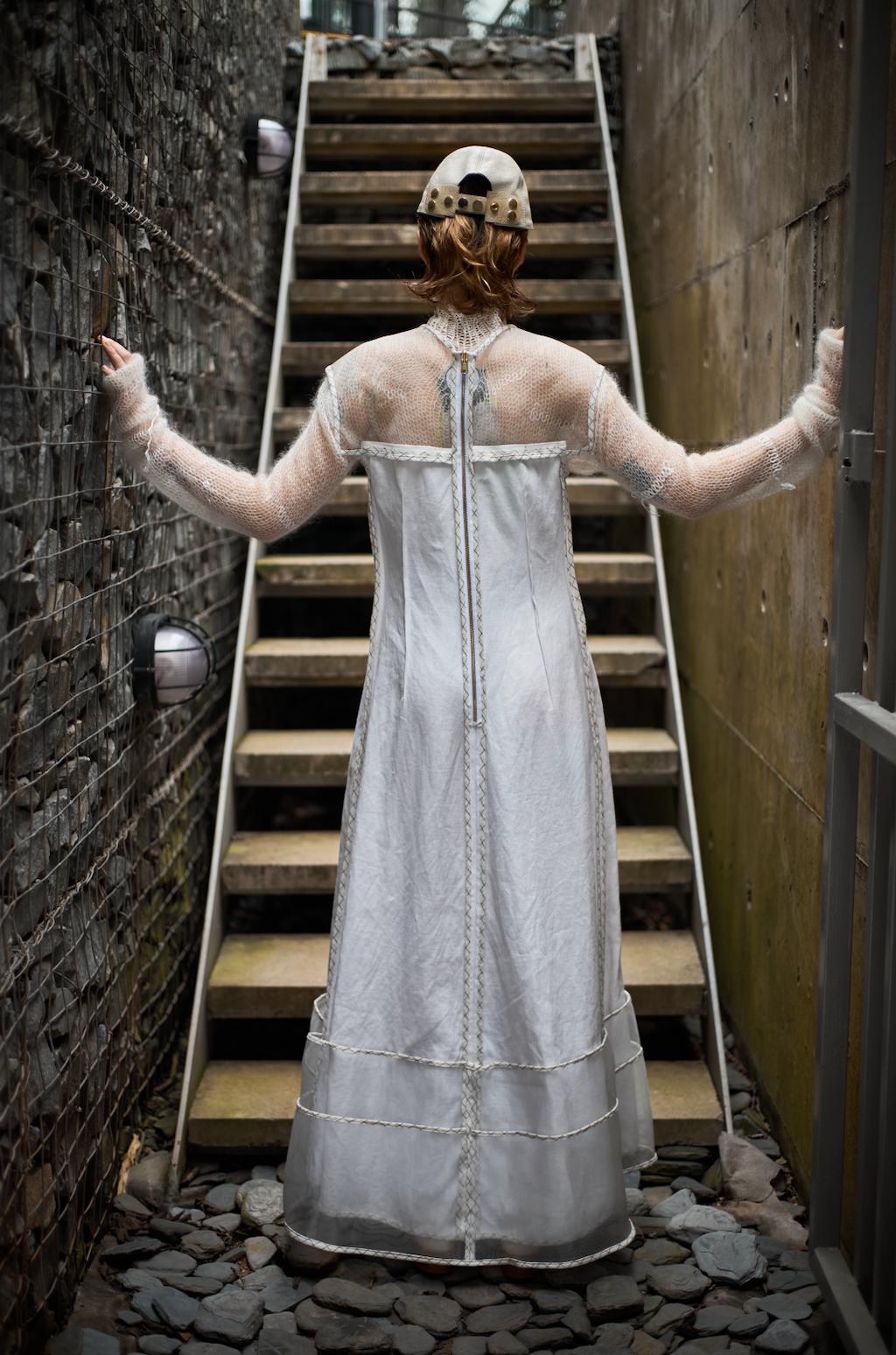 Stalictite A-line Dress in Organic Hemp Linen