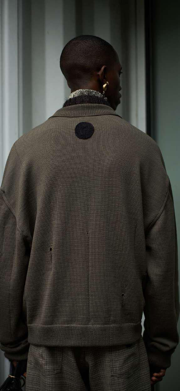 100% South African Merino Wool Succulent Cardigan