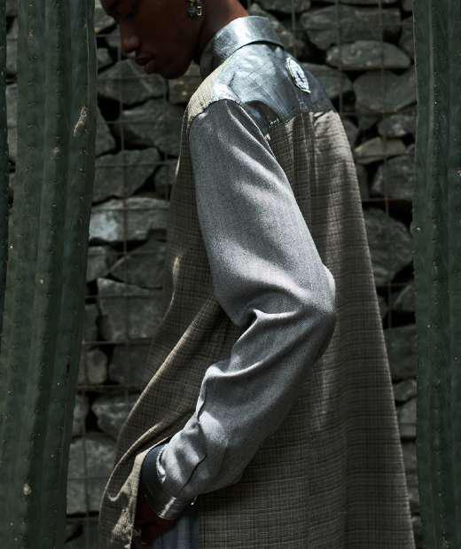 100% South African Merino Wool Dusty Artist Shirt