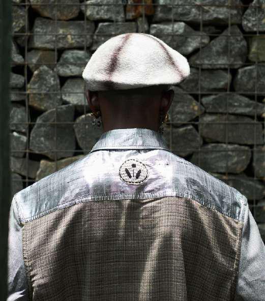 100% South African Merino Wool Dusty Artist Shirt