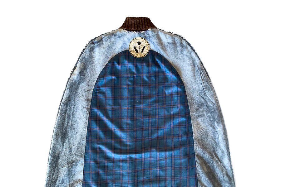 MIXED MEDIA MATRYOSHKA CAPE