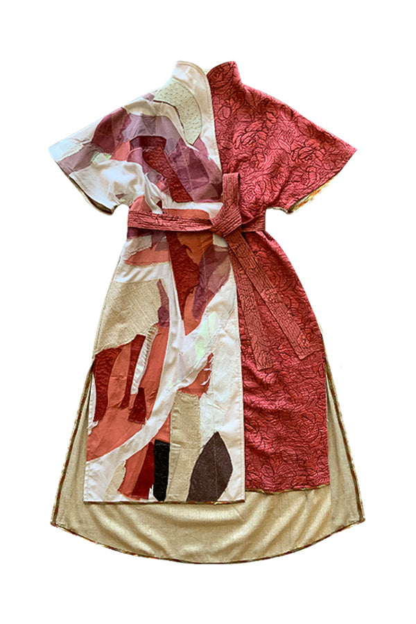 Abstract Scrap Batwing Dress, Version 2