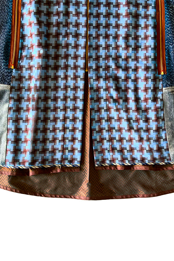 MIXED MEDIA MATRYOSHKA CAPE