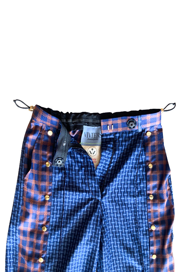 POPPER CHECK PANTS