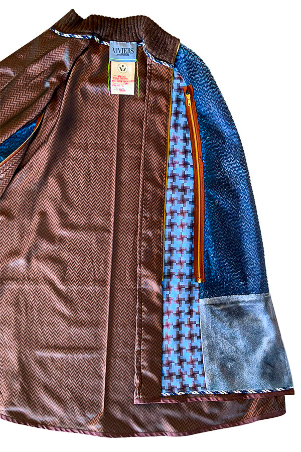MIXED MEDIA MATRYOSHKA CAPE