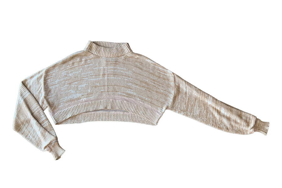 SAHARA SAND COTTON/BAMBOO JUMPER