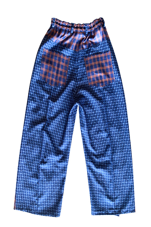POPPER CHECK PANTS