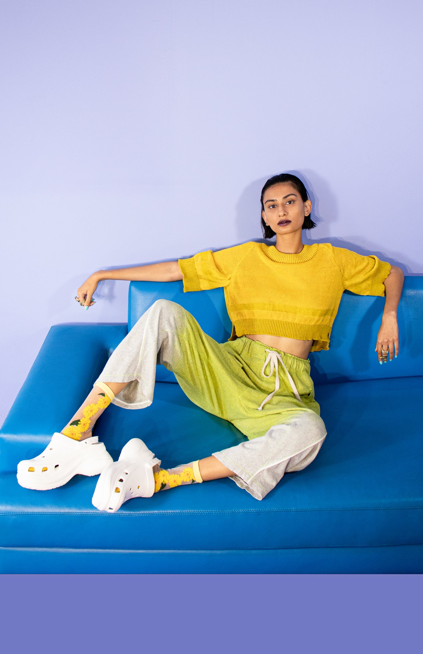 OMBRÉ TRACKSUIT PANTS