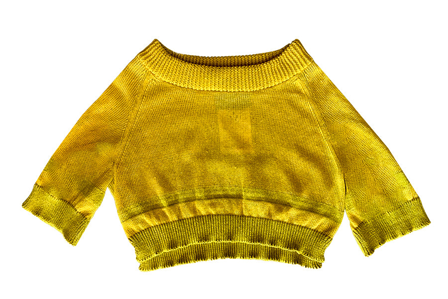 Locally Knitted Linen Top