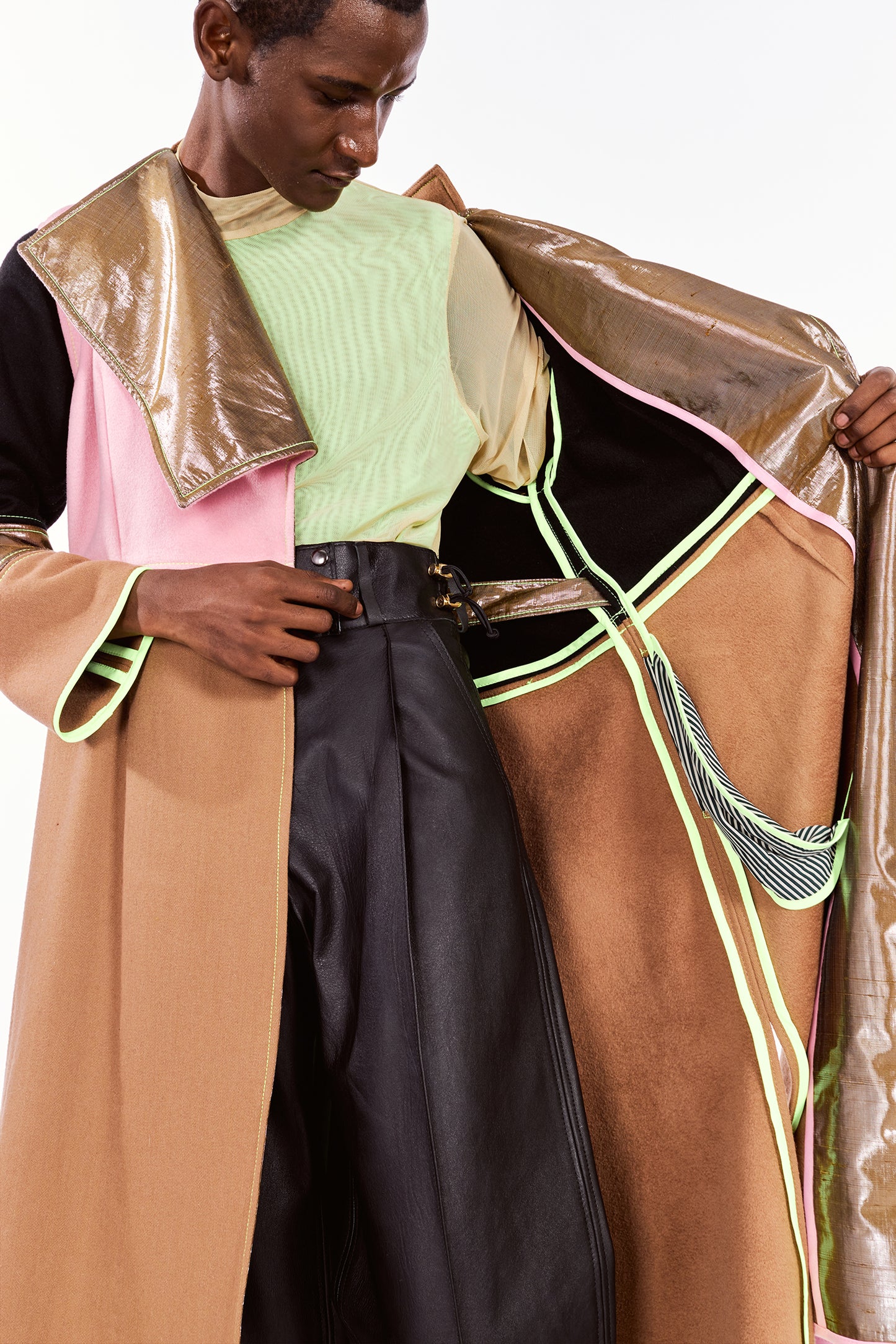 Cashmere & Wool-Blend Coat